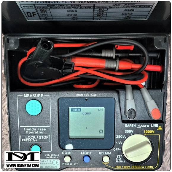 معرفی مگااهم متر Hioki 3451-11