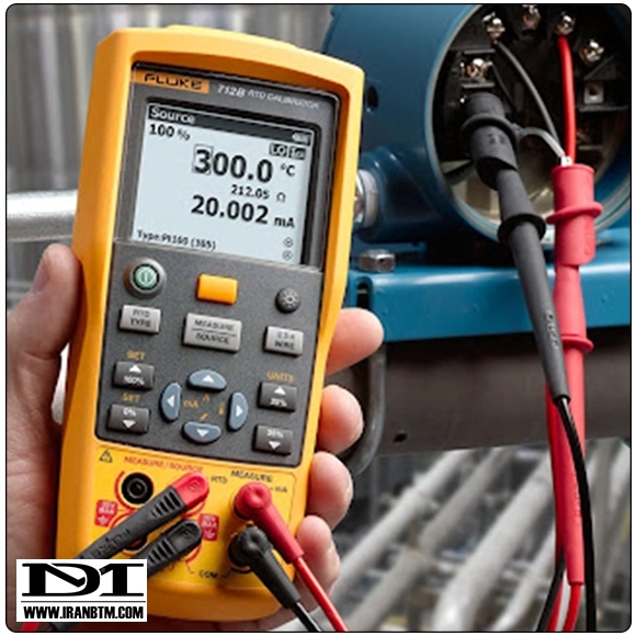 عملکرد کالیبراتور دما FLUKE 712B