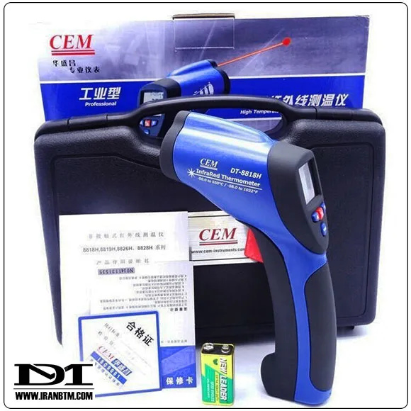لوازم جانبی ترمومتر لیزری CEM DT 8818H