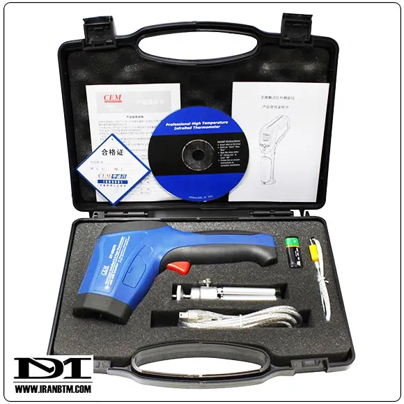 لوازم جانبی ترمومتر لیزری CEM DT-8867H
