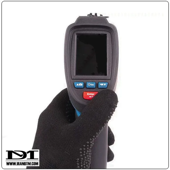 کار با ترمومتر لیزری CEM DT-9860