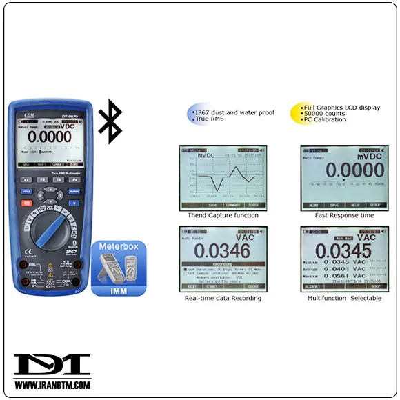 مشخصات فنی مولتی متر CEM DT-9979