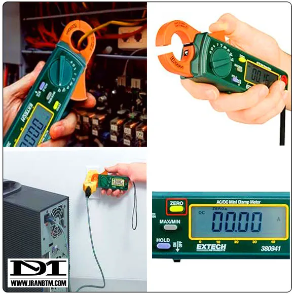 کار با آمپرمتر EXTECH 380941