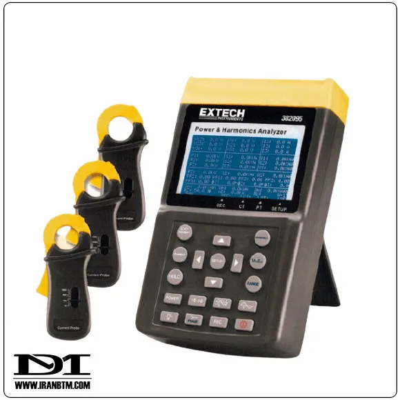 امکانات هارمونیک آنالایزر EXTECH 382096