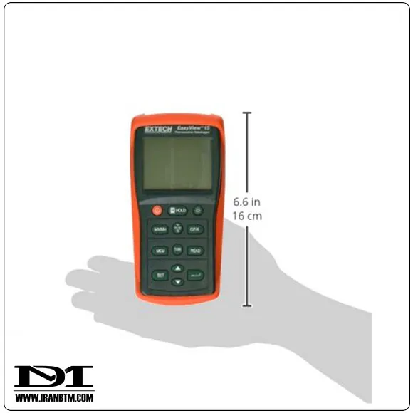 مشخصات دیتالاگر دما EXTECH EA15