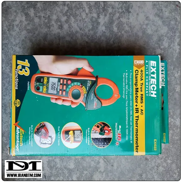 بسته بندی کلمپ آمپرمتر EXTECH EX622