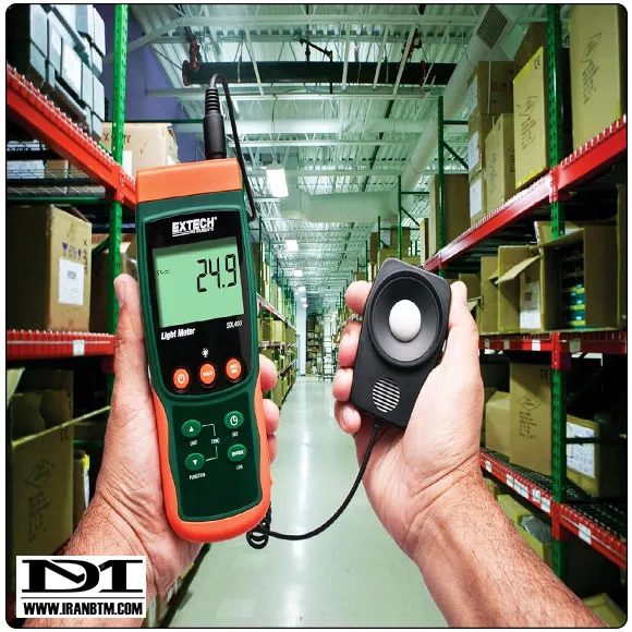 کاربرد لوکس متر EXTECH SDL400