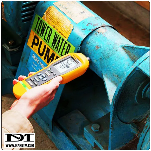 کار با لرزش سنج FLUKE 805-FC