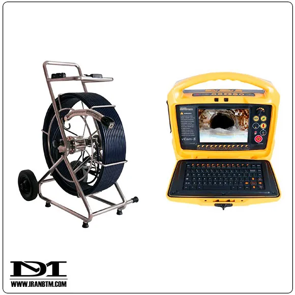 کار با دوربین بازرسی خط لوله فاضلاب SEBAKMT vCam-5
