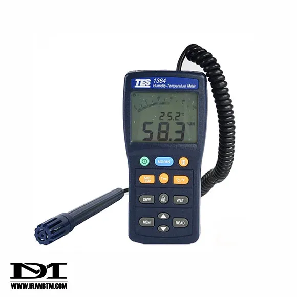 دماسنج و رطوبت سنج Tes 1364