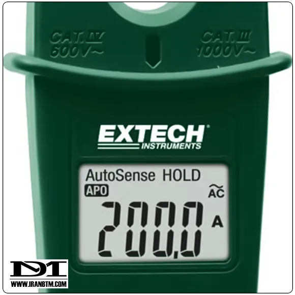 مشخصات فنی آمپرمتر کلمپی EXTECH MA260