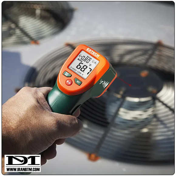 نقد و بررسی ترمومتر لیزری EXTECH IR260