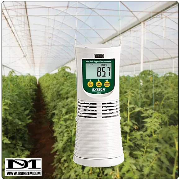 بررسی دیتالاگر دما و رطوبت EXTECH WB200