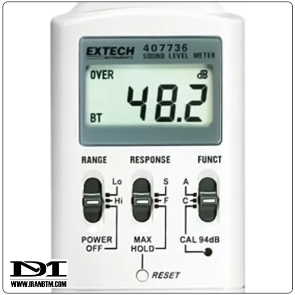 مشخصات فنی صوت سنج EXTECH 407750