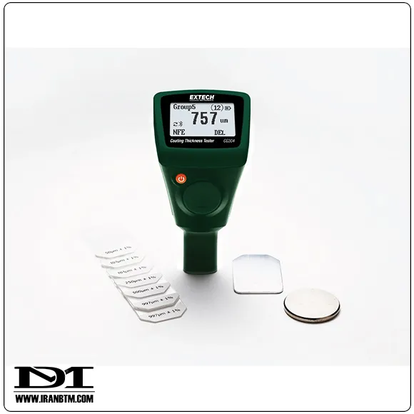 مشخصات فنی ضخامت سنج EXTECH CG304