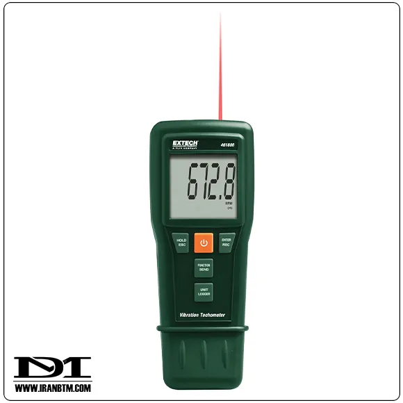 مشخصات فنی لرزش سنج و تاکومتر EXTECH 461880