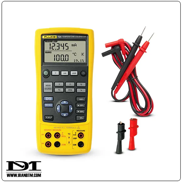 مشخصات فنی کالیبراتور دما FLUKE 724