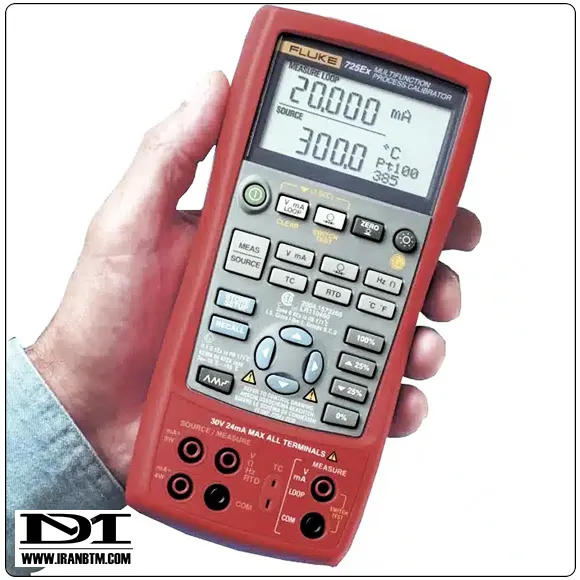 مشخصات فنی کالیبراتور ضد انفجار FLUKE 725EX