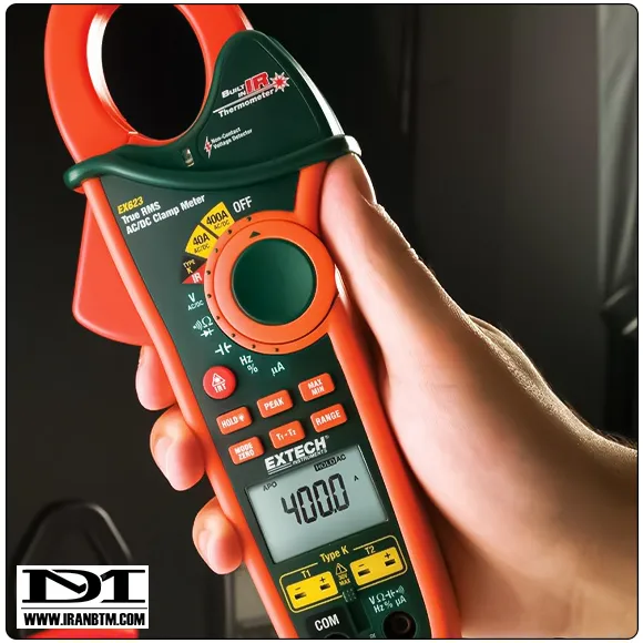 نقد و بررسی کلمپ آمپرمتر EXTECH EX623