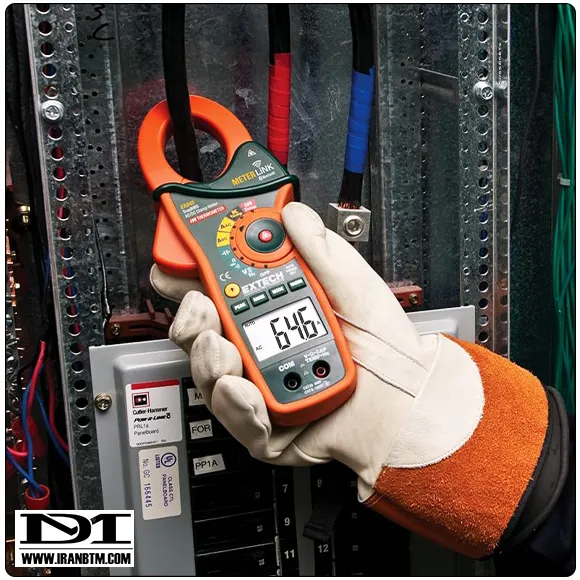نقد و بررسی کلمپ آمپرمتر EXTECH EX845