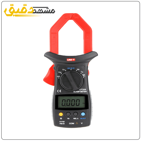 کلمپ متر دیجیتال 4000آمپر یونیتی UT206