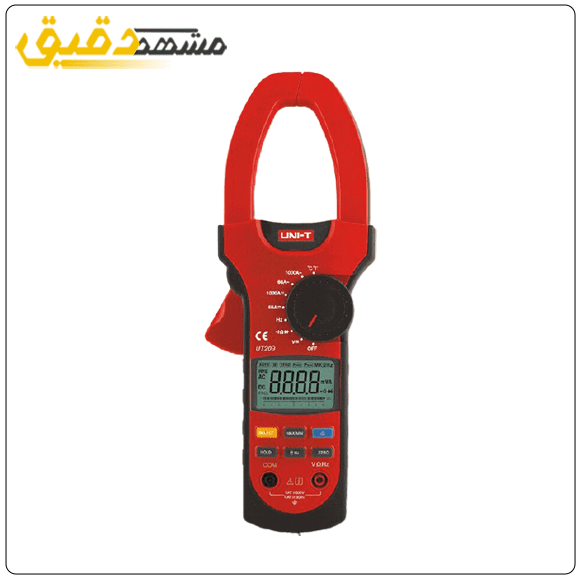 کلمپ آمپرمتر پراب دار هزار آمپر یونیتی UT-209