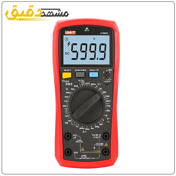 مولتی متر دیجیتال صنعتی یونی تی مدل UT890C