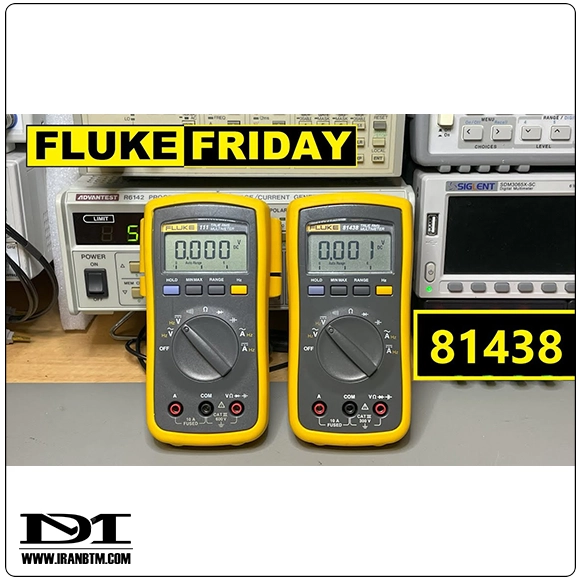 قابلیت های مولتی متر FLUKE 81438