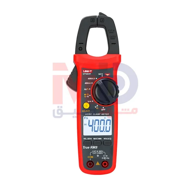 کلمپ آمپرمتر یونیتی مدل +Uni-T UT203