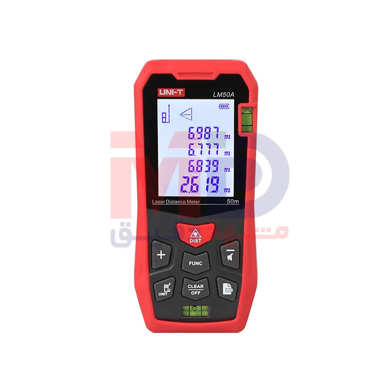 متر لیزری 50 متری برند یونیتی مدل Uni-t LM50A