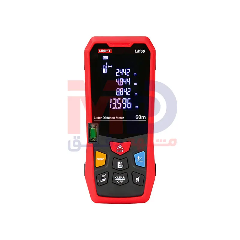 متر لیزری 60 متری برند یونیتی مدل Uni-t LM60
