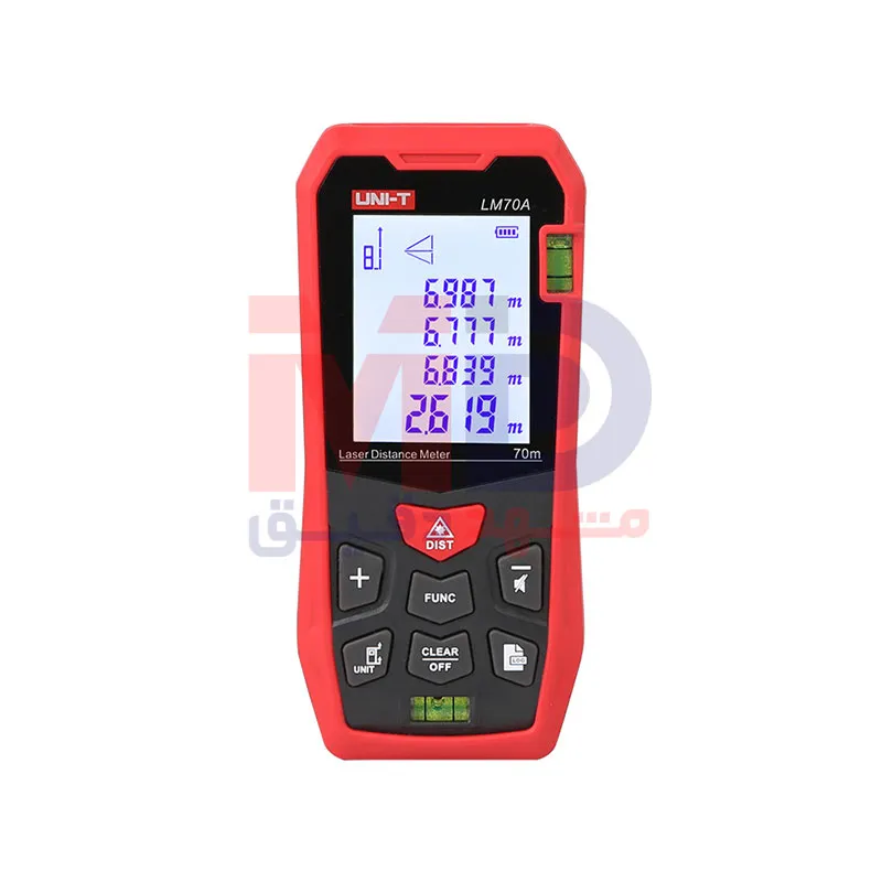 متر لیزری 70متری برند یونیتی مدل Uni-t LM70A